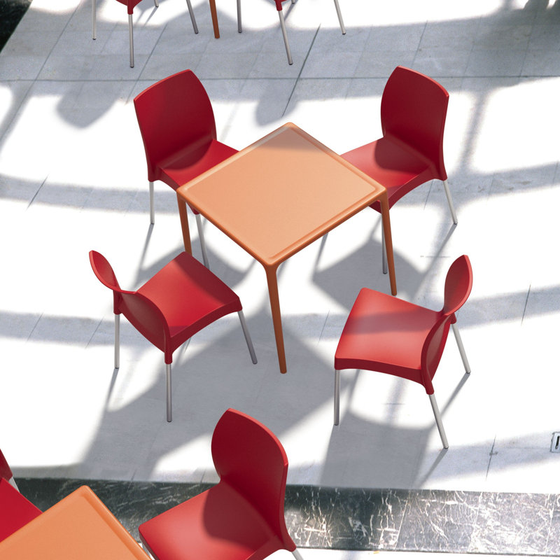 Table de salle à manger Del Mesa, Orange