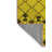 Abstract 5384 Yellow Machine Washable Area Rugs-837566692