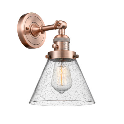 Applique murale 1 lumière Cone