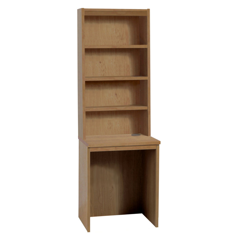 Finlay Solid Wood Base Writing Desk, English Oak