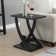 Arbri 22" W Criss-Cross Chairside End Table