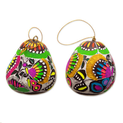 Ornement suspendu Vibrant Hope Gourd