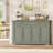 Shondolyn 54'' Sideboard Buffet with Drawers, Credenza Storage Cabinets (Adjustable Shelf)-890963372