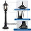 Dekayla Transparent Lamp Post (Full)