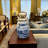 Stoneware Ceramic Chinoiserie Decorative Container with Lid