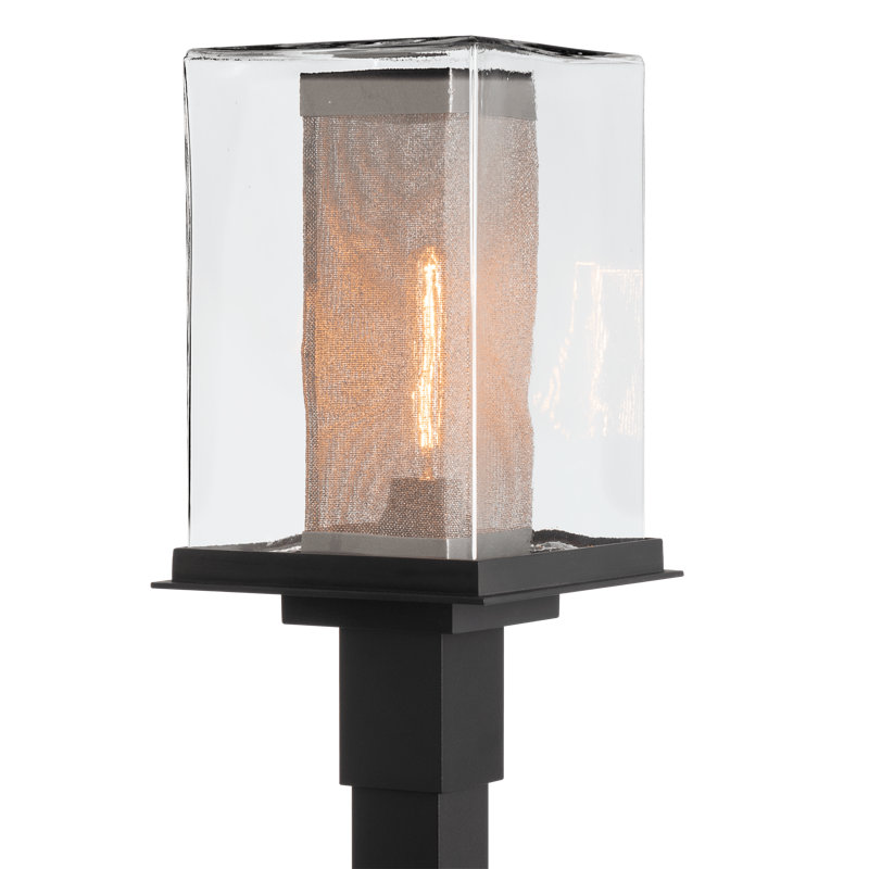 Polaris 1-Light 18" H Hardwired Lantern Head, Coastal Silver, Coastal Gold
