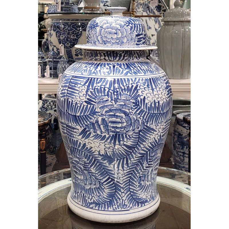 Pot en porcelaine gingembre fabriqué à la main