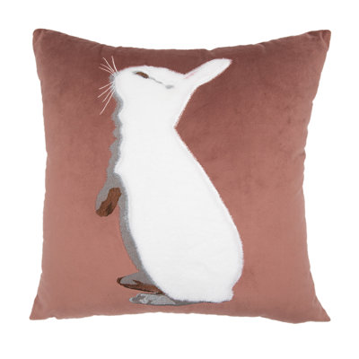 Rabbit Throw Pillow