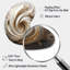 Rocha - forme abstraite de spirale en spirale - art mural métallique asymétrique-109632849