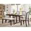 60"-78" Extendable Dining Table, Farmhouse Wooden Kitchen Table with Removable Leaf, Large Expanding Table for 4-8-1136550010