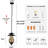 Amberson Aluminum 1 -Bulb 12.2'' H Outdoor Hanging Lantern