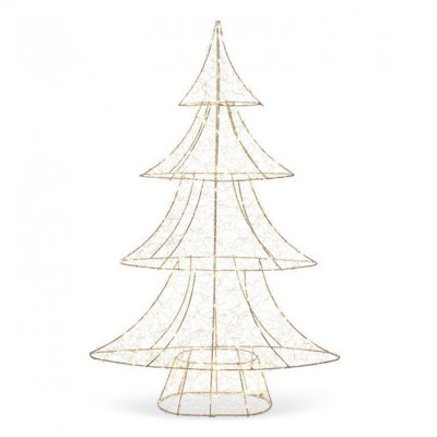 Medium 720L Micro Led Shaped Tree