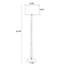 Lampadaires ronds en bois massif-117566285