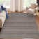 Modern Stripe Machine Washable Rug with Non Slip Rubber Backing, Neutral Printed Carpet, Soft Low Pile Non Shedding Floor Covering for Living Room, Bedroom