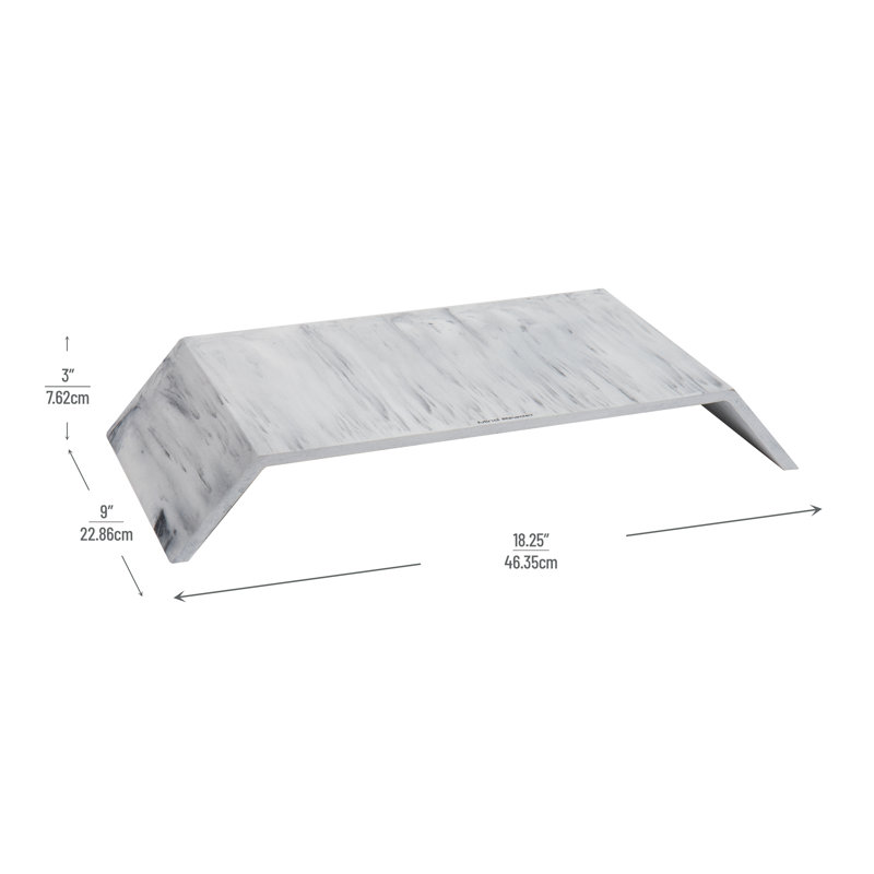 Marbella Collection Resin Monitor Stand