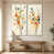White Floater Framed