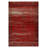 Guria Red/Beige Oriental Vintage Look Machine Printed Cotton Chenille Area Rug-2005197968