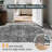 Oriental Floral Medallion Performance Machine Washable Non Slip Area Rug-1746578742