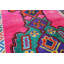 Tapis de couloir unique en coton noué à la main de style années 2000 2 pi 9 po x 13 pi 10 po rose Herki