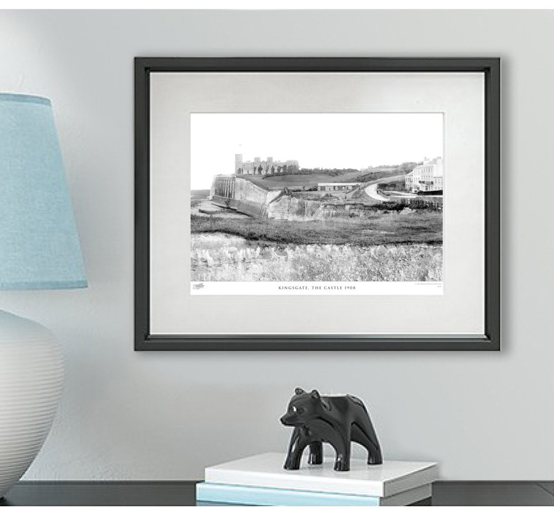 'Kingsgate, the Castle 1908' by Francis Frith - Picture Frame Photograph Print on Paper