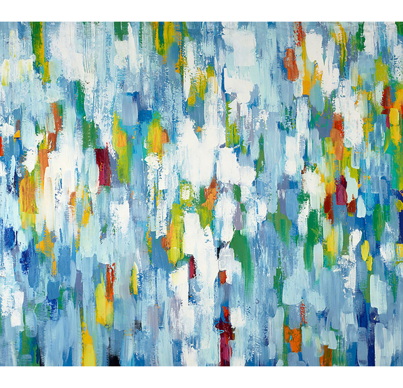 «Confection» par Sydney Edmunds, impression sur toile tendue, Extérieur, H 47 po x l 55 po x P 1,5 po