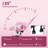 Cute Gaming Chair with Cat Paw Lumbar Cushion and Cat Ears, Ergonomic Computer Chair,Reclining PC Game Chair for Girl-880716779