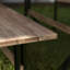 Lipp Powder Coated Steel Outdoor Bench