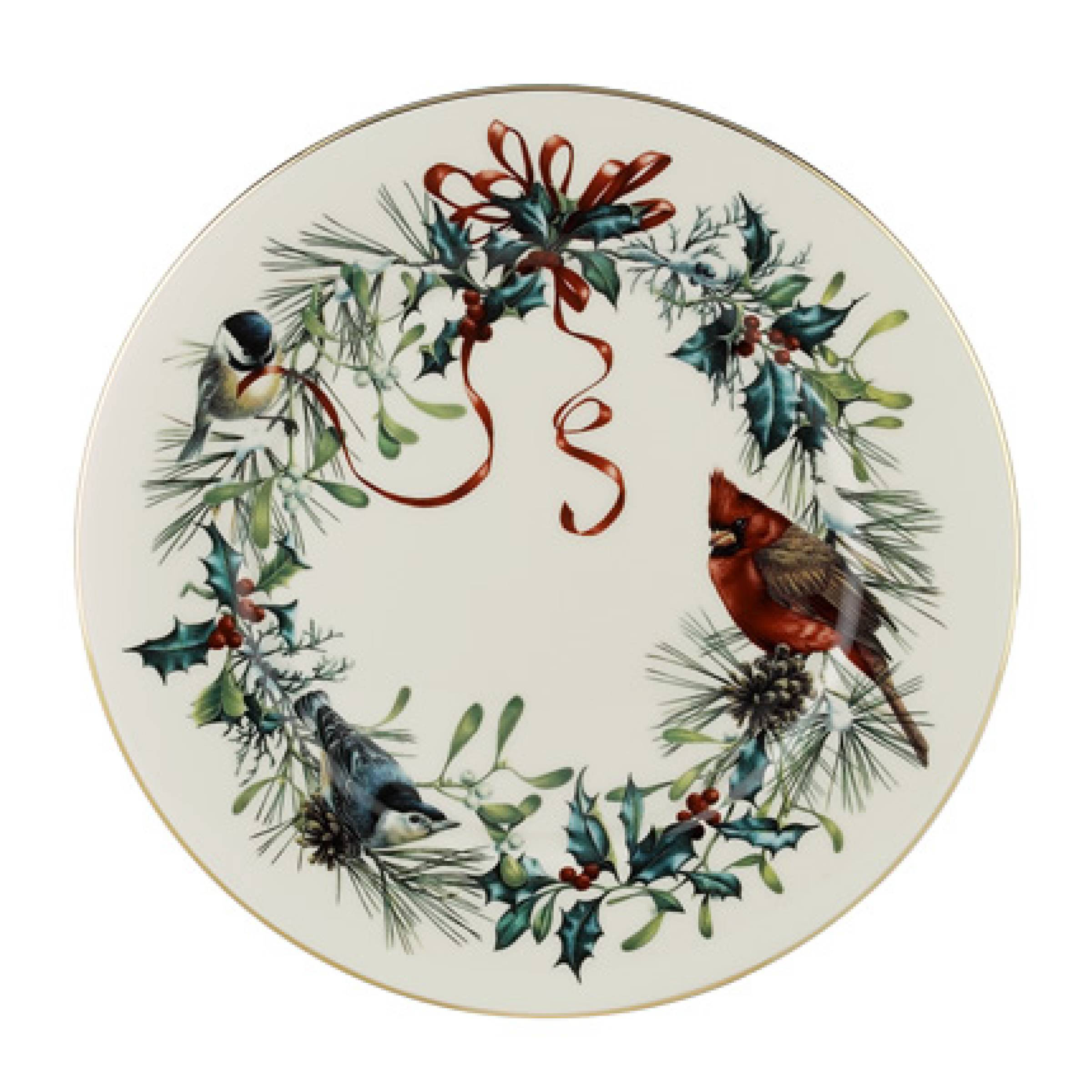 Lenox Winter Greetings 10.75" Dinner Plate & Reviews | Wayfair