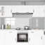 Vidaxl Kitchen Backsplash 2 Pcs Tempered Glass-128715783-128715797