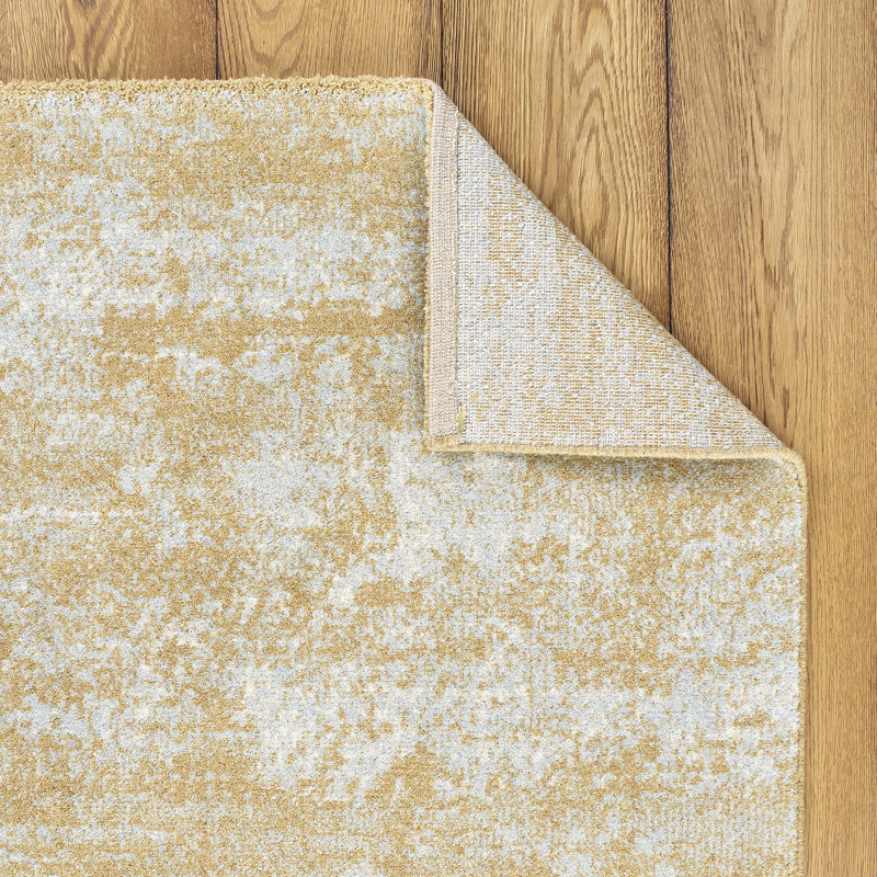 Abagail Abstract Wool Area Rug, Rectangle 80 x 140cm