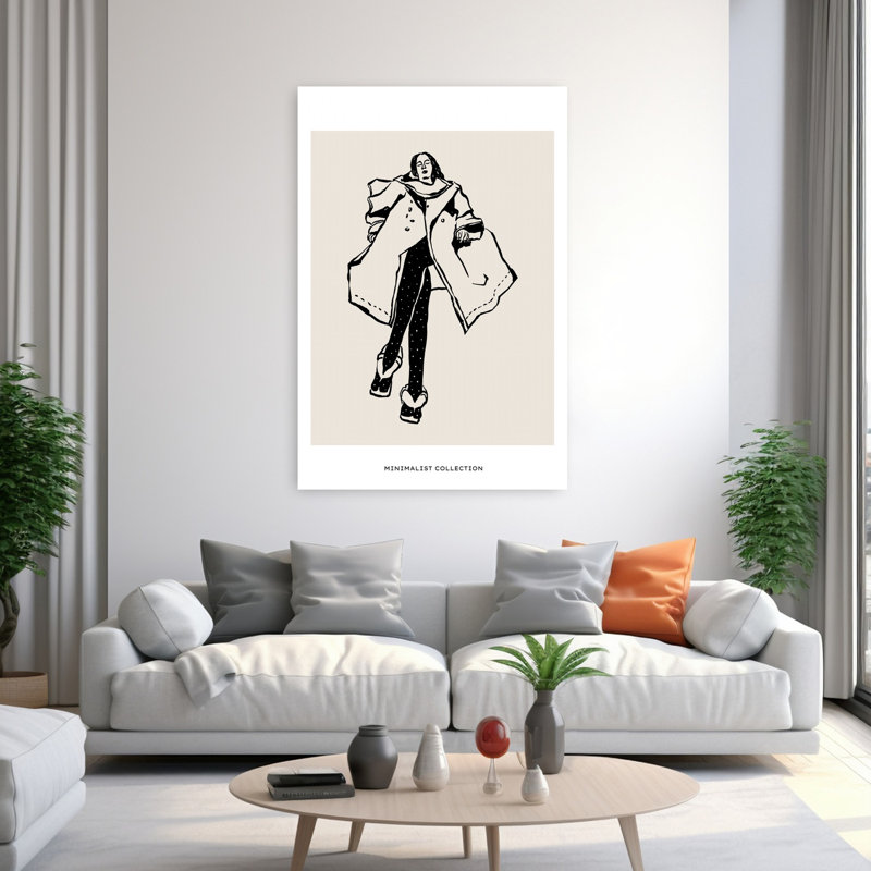 Art contemporain, art contemporain abstrait, H 60 po x l 40 po