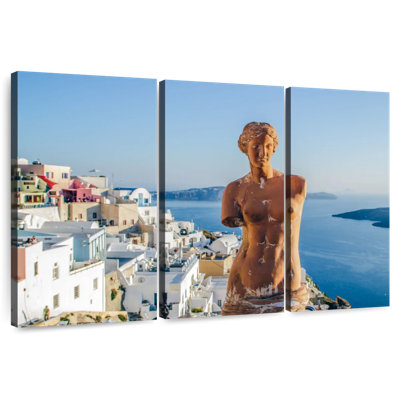 Sebbie Statue Of Aphrodite In Santorini