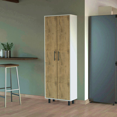 Armoire de rangement haute avec garde-manger