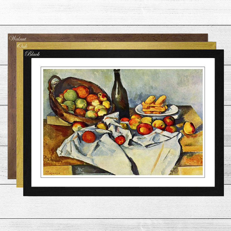 Paul Cezanne - Single Picture Frame Painting, Oak