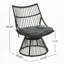 Chaise d'extérieur en rotin
