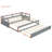 Extending Daybed With Trundle, Wooden Daybed With Trundle-286108245