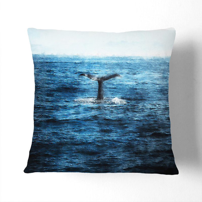 Square Throw Cushion, Black, 40cm H x 40cm W x 15cm D
