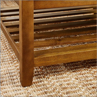 Table basse rembourrée