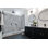 Bordure de panneau de douche en composite à trois parois l 60 po x P 80 po x P 60 po Polymarm