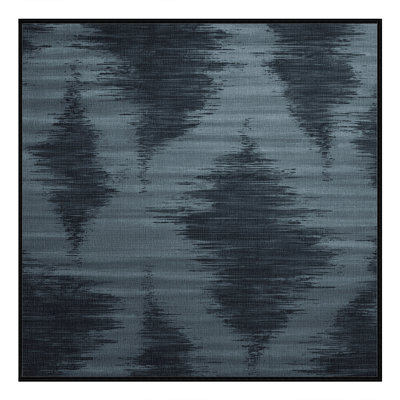 Machine Washable Abstract Grey Area Rug