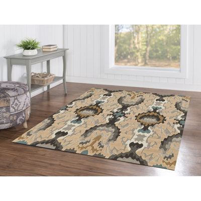 Mehcad Ikat Indoor Rug