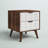 Jherica 22'' W Solid Wood Nightstand