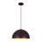 Kyrek 1-Light Iron Dome Pendant -2143711018-2139076445