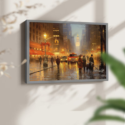 Chirstmas Art-CDXIV - Reproduction encadrée - Restickable