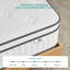 Matelas hybride en gel de refroidissement moyen 8 po / 10 po / 12 po, ressorts ensachés dans une boîte, certifié OEKO-TEX®-2010201917-2010201894