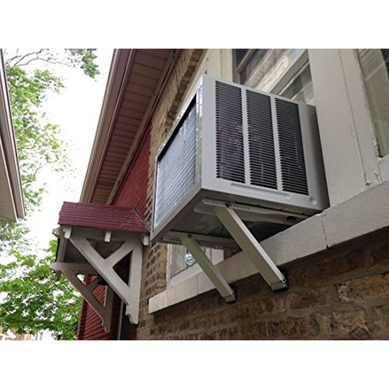Support robuste pour climatiseur de fenêtre universel