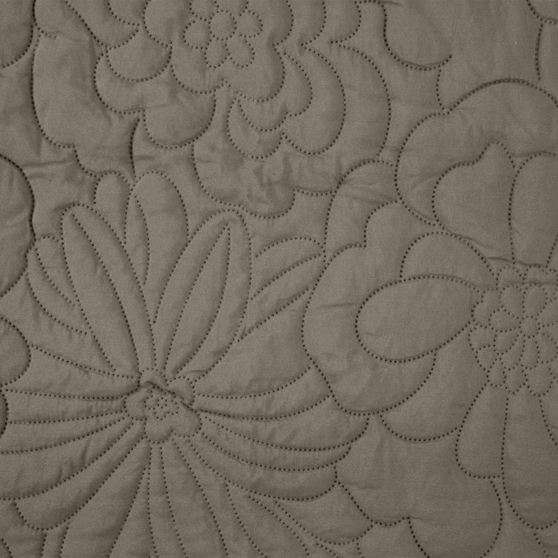 Chaparosa Polyester Bedspread, W220 x L240cm, Dark Beige