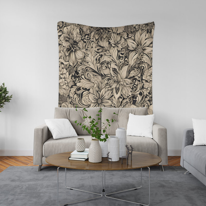 Tapisserie murale, H 60 po x l 51 po