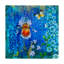 «Delphinium and Iris», impression sur toile tendue-27485519