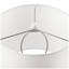 Lampe de table en céramique blanche Voir ci-dessous